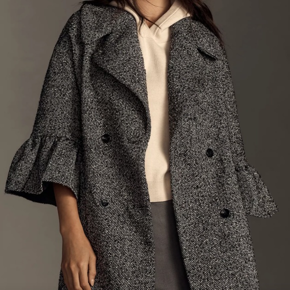 By Anthropologie Femme Peacoat XXS - Picture 2 of 5